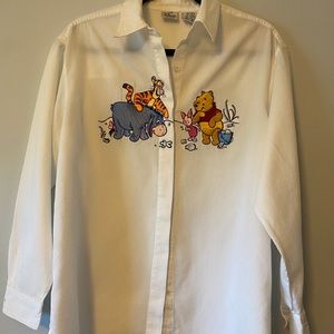 Vintage Disney Winnie the Pooh button down